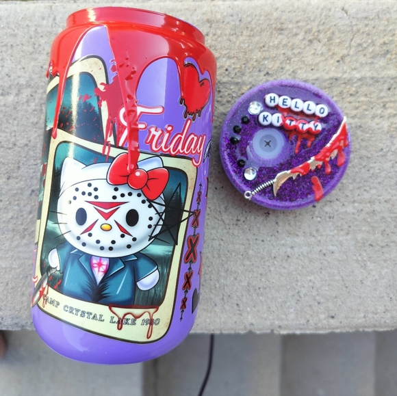 Handmade Other - Character Themed Glass Tumbler.